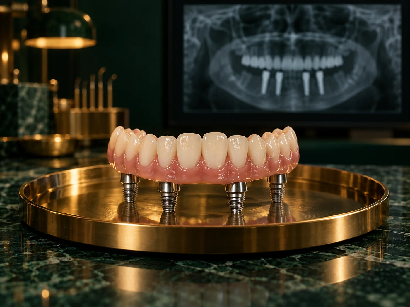 All-on-4: a fixed smile for the whole arch